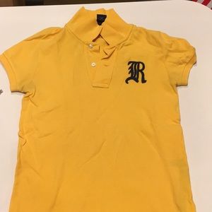 Ralph Lauren ruff yellow polo